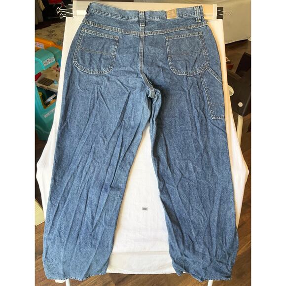 Riders Women Jeans size 16M Blue Mid Rise Straight Leg - Picture 11 of 11